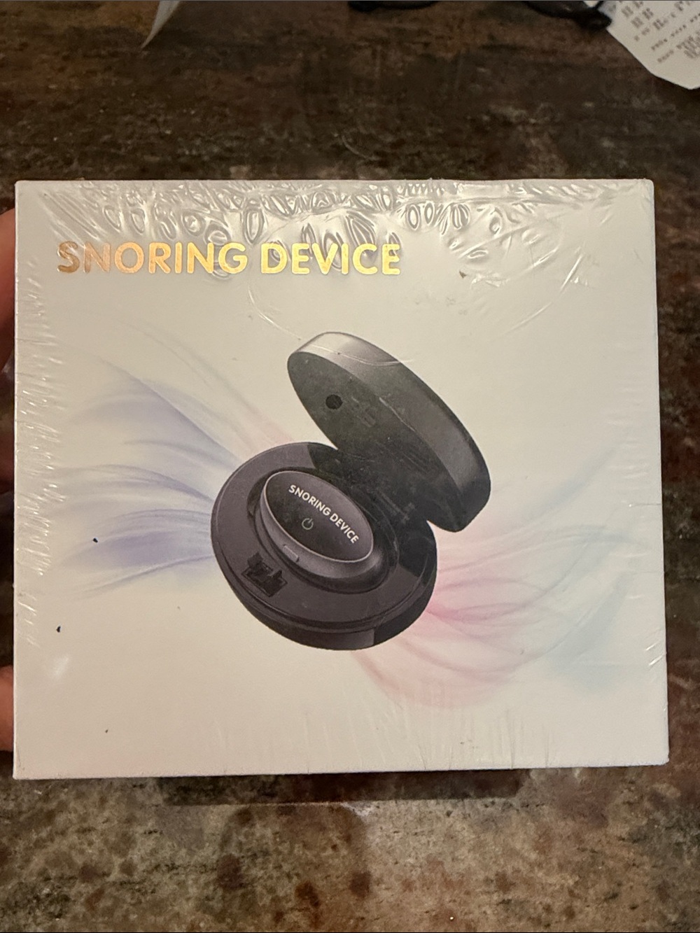 Snoring Device - Black Anti-Snore Sleep Aid